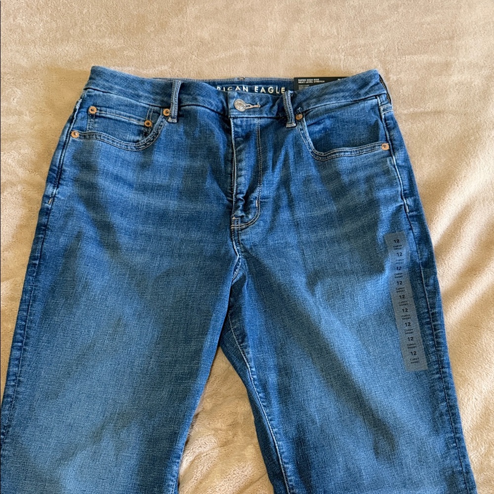 American Eagle Curvy Flare Jeans - Picture 2 of 8
